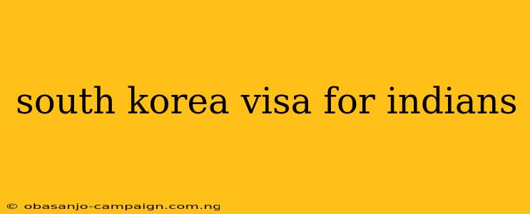 South Korea Visa For Indians