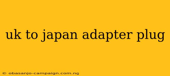 Uk To Japan Adapter Plug