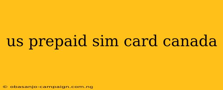 Us Prepaid Sim Card Canada